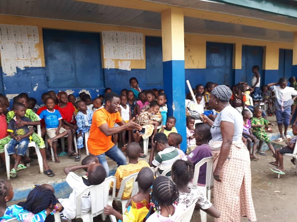 DVYF Rural Communities Sensitization At Agboyi 2 -2018