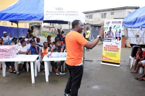 DVYF Rural Communities Sensitization At Agboyi 2 -2018